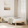 vidaXL Extra Long Bed Frame without Mattress 90x220 cm Solid Wood Pine