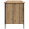 vidaXL TV Cabinet Artisan Oak 100 x 40 x 50 cm Engineered Wood