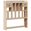 vidaXL Bookcase Bed without Mattress 100x200 cm Solid Wood Pine