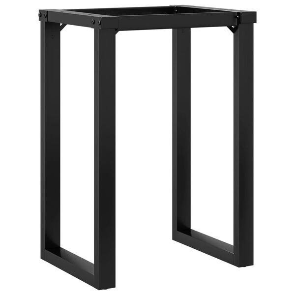 vidaXL Dining Table Legs O-Frame 50x40x73 cm Steel
