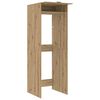 vidaXL Wash Machine Cabinet with Door Artisan Oak 67.5 x 68 x 200 cm