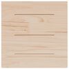 vidaXL Table Top White 50x50x2.5 cm Solid Wood Pine Square