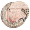 vidaXL Rug ARBIZU Indoor and Outdoor Vintage Design &Oslash; 200 cm