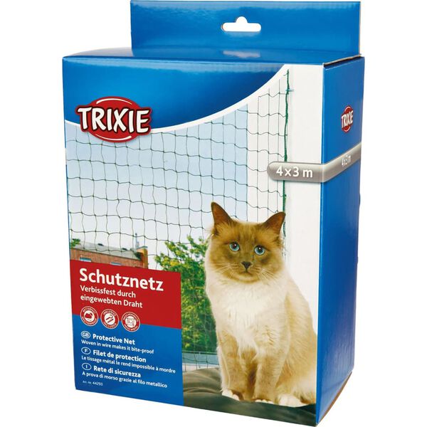 TRIXIE Cat Protective Net 4x3 m Reinforced
