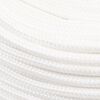 vidaXL Boat Rope Full White 8 mm 100 m Polypropylene