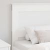 vidaXL Headboard with Headboard White 75 cm Engineered Wood