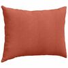 vidaXL Sofa Pillows 2 pcs Red Orange 70 x 50 cm Corduroy Fabric
