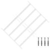 vidaXL Security Grille for Windows with 4 Crossbars 3 pcs 43-74 cm