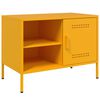 vidaXL TV Cabinets 2 pcs Mustard Yellow 68x39x50.5 cm Steel