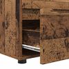 vidaXL Storage Cabinet Old Wood 60 x 48 x 57 cm Engineered Wood