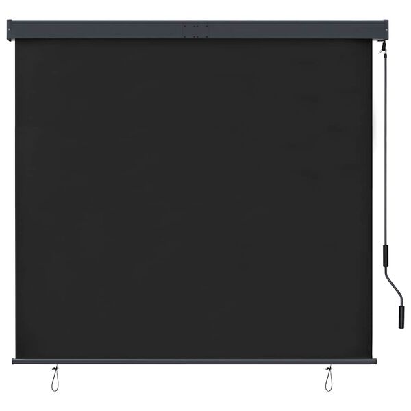 vidaXL Outdoor Roller Blind 160x250 cm Anthracite