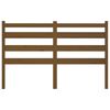 vidaXL Bed Headboard Honey Brown 166x4x100 cm Solid Wood Pine