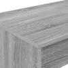vidaXL Bed Desk Grey Sonoma 100 x 45 x 75 cm Engineered Wood