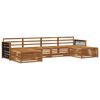 vidaXL Sofa Sets 6 pcs Solid Acacia Wood