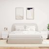 vidaXL Bedside Cabinets with LED Lights 2 pcs White Engineered Wood