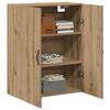 vidaXL Wall Mounted Cabinet Artisan Oak 69.5x34x90 cm Engineered Wood