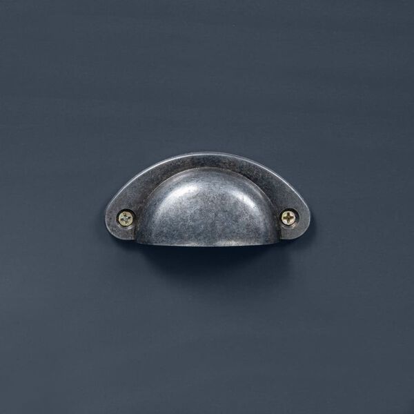 vidaXL Sideboard Hill Grey 120x40x80 cm Solid Pine Wood