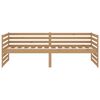 vidaXL Day Bed without Mattress Honey Brown Solid Wood Pine 90x200cm