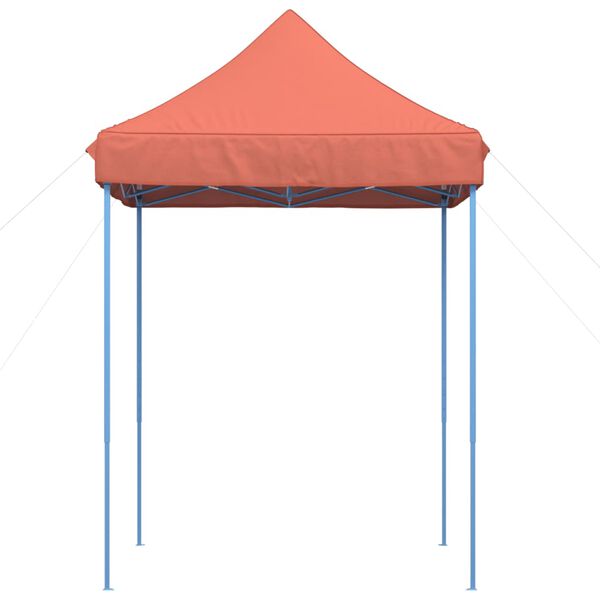 vidaXL Foldable Party Tent Pop-Up Terracotta 200x200x306 cm
