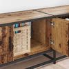 vidaXL TV Units 2 pcs Old Wood 210 x 35 x 41 cm Engineered wood