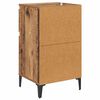 vidaXL Bedside Cabinet 2 pcs Old Wood 40 x 35 x 70 cm Engineered Wood