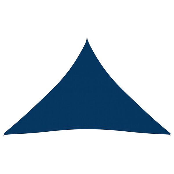 vidaXL Sunshade Sail Oxford Fabric Triangular 4.5x4.5x4.5 m Blue