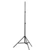 vidaXL Backdrop Support System 500 x 300 cm Black