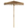 vidaXL Tiki Umbrella with Banana Leaf Canopy 180 cm Bamboo