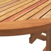 vidaXL 7 Piece Garden Dining Set Solid Wood Acacia and Textilene