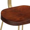 vidaXL Bar Stools 2 pcs 49x43x88 cm Solid Wood Mango