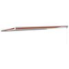 vidaXL Retractable Awning Orange and Brown 5x3 m Fabric and Aluminium