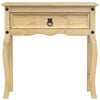 vidaXL Console Table Corona 73x35x73 cm Solid Wood Pine