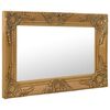 vidaXL Wall Mirror Baroque Style 60x40 cm Gold