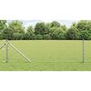 vidaXL Fence Post Silver 100 x 0.6 m (50 mm mesh) Steel