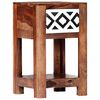 vidaXL Bedside Cabinet 30x30x50 cm Solid Acacia Wood