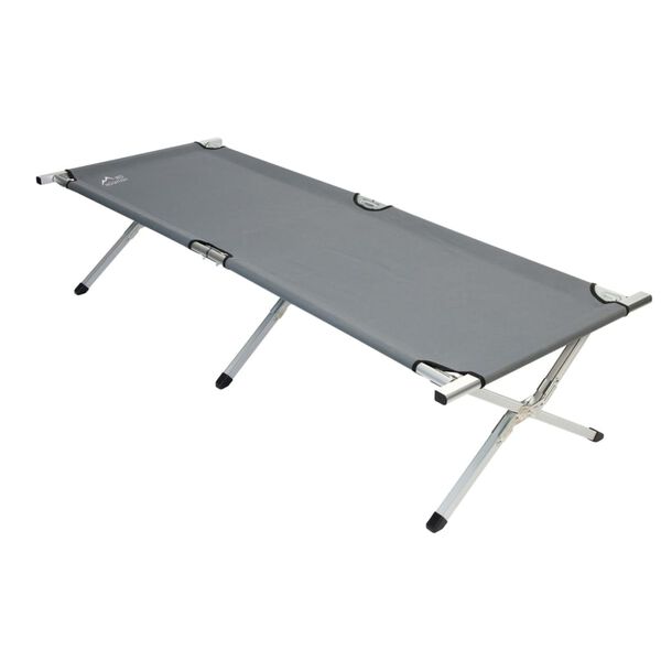 Red Mountain Folding Camp Bed Aluminium Grey 1304485