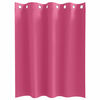 vidaXL Blackout Curtains with Rings 2 pcs Bright Pink 140 x 140 cm