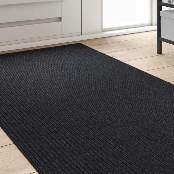 vidaXL Carpet Runner Anthracite 80 x 250 cm Fabric