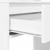 vidaXL Bedroom Dressing Tables with Drawer White 80 x 39.6 x 135 cm