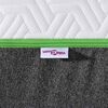 vidaXL Mattress White and Grey 90 x 200 cm Pocket Spring