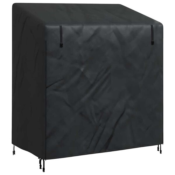 vidaXL Outdoor Swing Cover Black 155 x 95 x 165 cm 210D Oxford Fbric