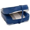 vidaXL 2 Piece Foldable Boat Seat Set High Backrest