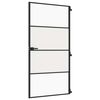 vidaXL Interior Door Slim Black 102.5x201.5 cm