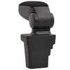 vidaXL Car Armrest Black 17x32x(37-53) cm ABS