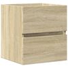 vidaXL Sink Cabinet Sonoma Oak 41x38,5x45 cm Engineered Wood