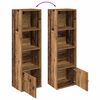 vidaXL Bookcase Old Wood 31x24x102 cm Engineered Wood