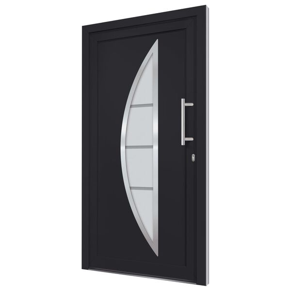 vidaXL Front Door Anthracite 98x190 cm