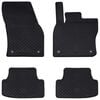 vidaXL Car Mat 4 pcs Black suitable for Seat ATECA 2016- Rubber
