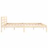 vidaXL Bed Frame without Mattress Solid Wood Pine 140x200cm
