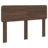 vidaXL Headboard Brown Oak Engineered wood